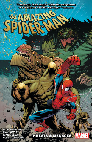 Book cover for Amazing Spider-Man by Nick Spencer Vol. 8: Threats & Menaces