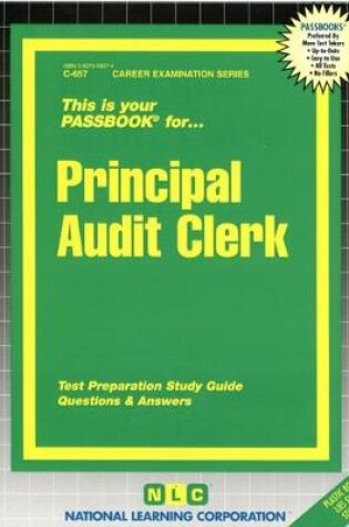 Cover of Principal Audit Clerk