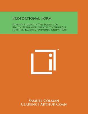 Cover of Proportional Form