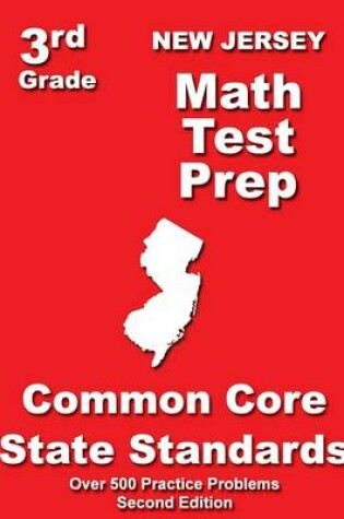 Cover of New Jersey 3rd Grade Math Test Prep