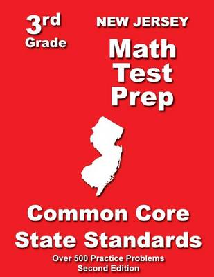 Book cover for New Jersey 3rd Grade Math Test Prep