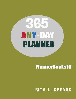 Cover of 365 ANY-DAY Planners, Planners and organizers10