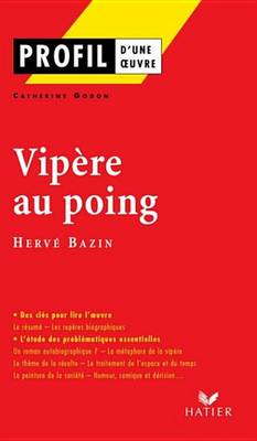 Book cover for Profil - Bazin (Herve)