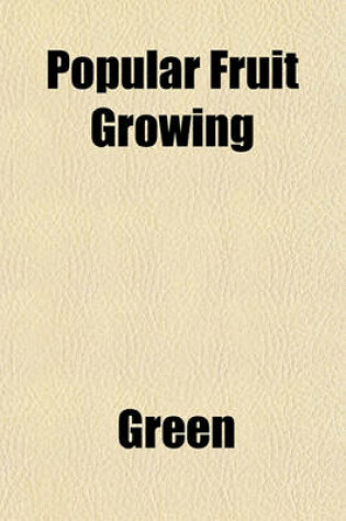 Cover of Popular Fruit Growing