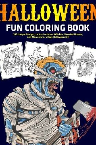 Cover of Halloween Fun Coloring Book