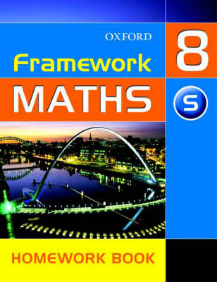 Book cover for Framework Maths Year 8 Support Homework Book