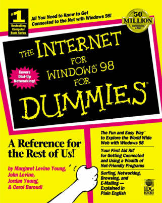 Book cover for Internet for Windows 98 For Dummies