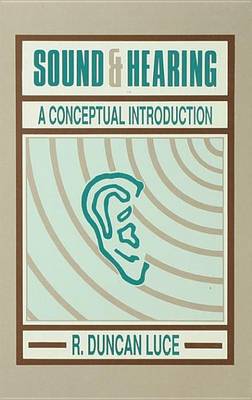 Book cover for Sound & Hearing: A Conceptual Introduction