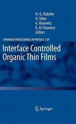 Book cover for Interface Controlled Organic Thin Films