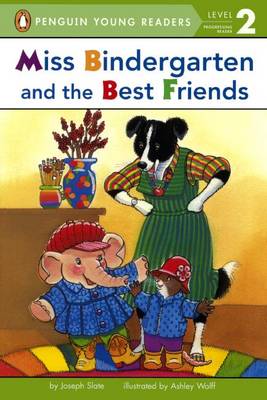 Book cover for Miss Bindergarten and the Best Friends