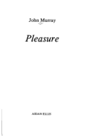 Cover of Pleasure