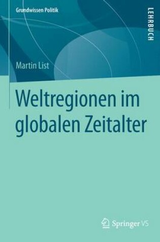 Cover of Weltregionen Im Globalen Zeitalter