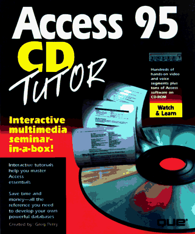 Book cover for Access 95 Tutor Book