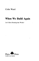 Book cover for When We Build Again