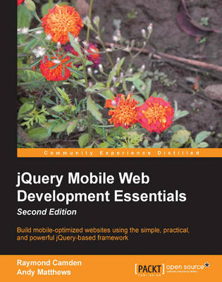Book cover for jQuery Mobile Web Development Essentials