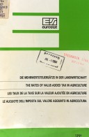 Book cover for The Rates of Value-Added Tax in Agriculture