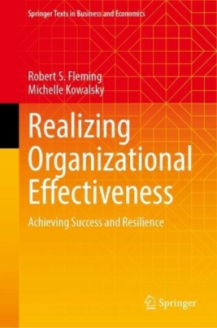 Cover of Realizing Organizational Effectiveness