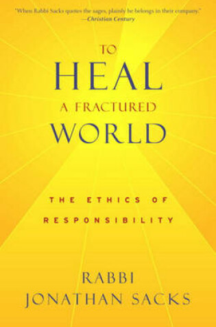 Cover of To Heal a Fractured World