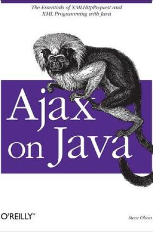 Cover of Ajax on Java