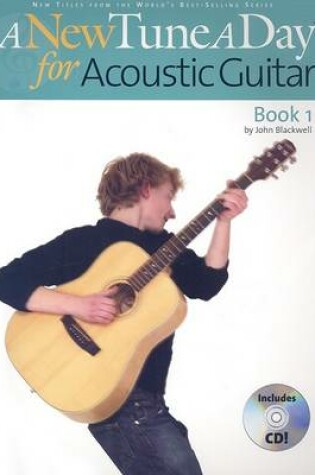 Cover of A NEW TUNE A DAY BOOK 1 ACOUSTIC GUITAR BOOK/CD USA EDITION