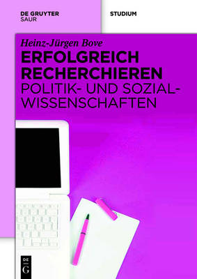 Cover of Erfolgreich Recherchieren - Politik- Und Sozialwissenschaften