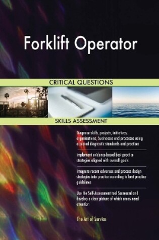 Cover of Forklift Operator Critical Questions Skills Assessment