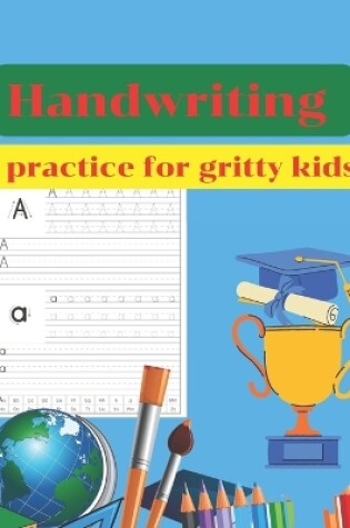 Cover of handwriting practice for kids 2nd grade left-handed