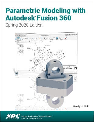 Book cover for Parametric Modeling with Autodesk Fusion 360