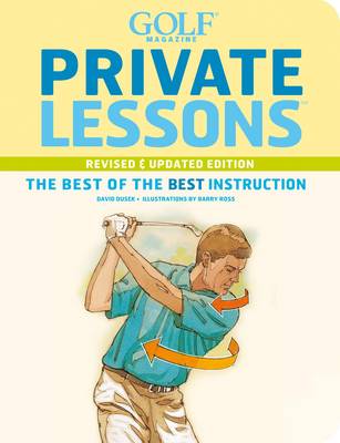 Book cover for Golf Magazine Private Lessons