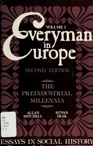 Book cover for Everyman in Europe