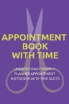 Book cover for Appointment Book with Time