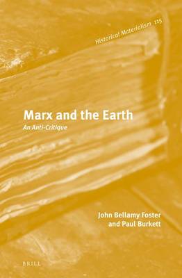 Book cover for Marx and the Earth