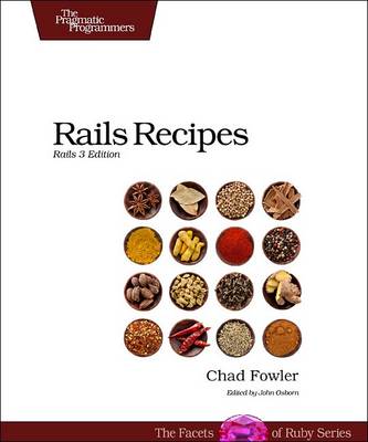 Book cover for Rails Recipes