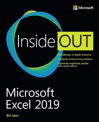Cover of Microsoft Excel 2019 Inside Out