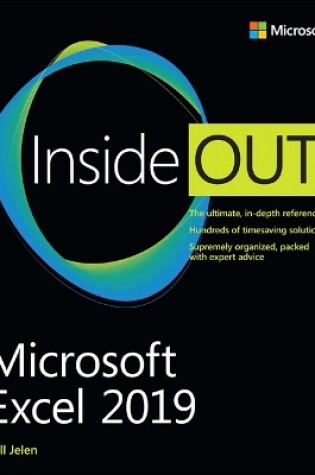 Cover of Microsoft Excel 2019 Inside Out