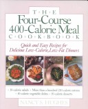 Book cover for The Four-Course, 400-Calorie Meal Cookbook