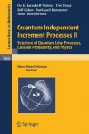 Book cover for Quantum Independent Increment Processes II