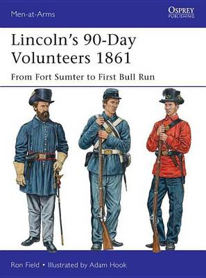 Book cover for Lincoln's 90-Day Volunteers 1861
