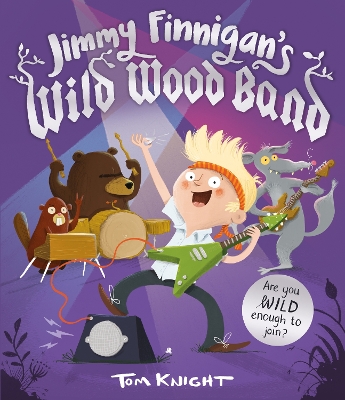 Book cover for Jimmy Finnigan's Wild Wood Band