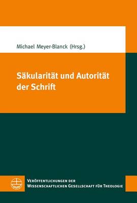 Cover of Sakularitat Und Autoritat Der Schrift