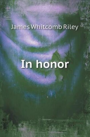 Cover of In honor