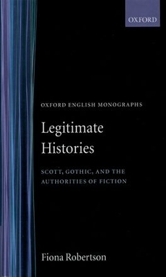 Book cover for Legitimate Histories