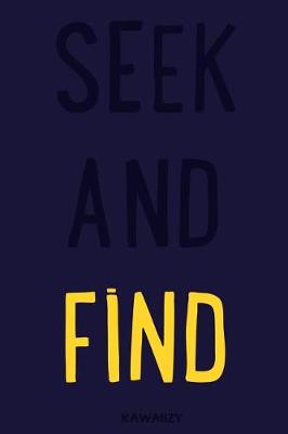 Book cover for Seek and Find