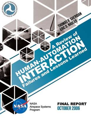 Book cover for A Review of Human-Automation Interaction Failures and Lessons Learned