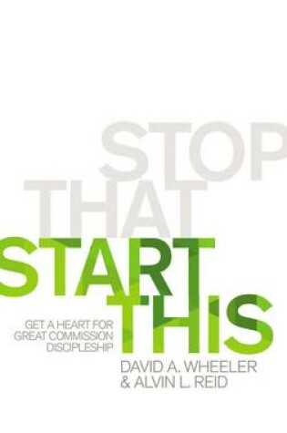 Cover of Stop That, Start This