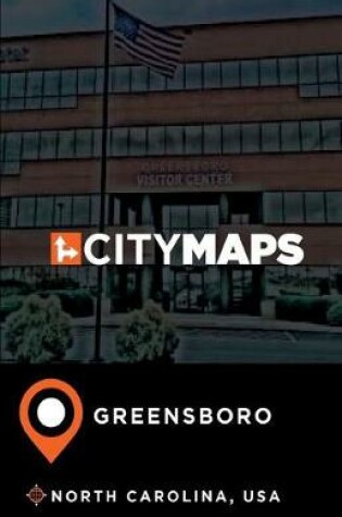 Cover of City Maps Greensboro North Carolina, USA