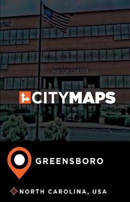 Book cover for City Maps Greensboro North Carolina, USA