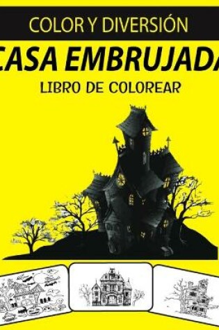 Cover of Casa Embrujada Libro de Colorear