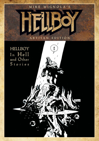 Book cover for Mike Mignola's Hellboy In Hell and Other Stories Artisan Edition