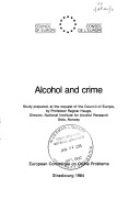 Book cover for Alcohol and Crime